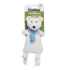 Picture of XMAS TOY CANINE HuggleFlatties SnuggleBear - Small