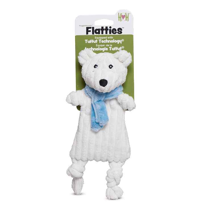 Picture of XMAS TOY CANINE HuggleFlatties SnuggleBear - Small