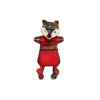Picture of XMAS TOY CANINE HuggleFlatties Jolly Jax Fox - Small