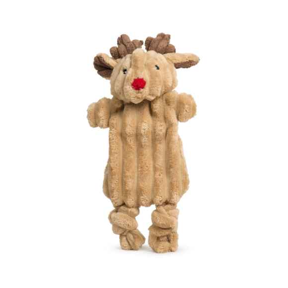 Picture of XMAS TOY CANINE HuggleFlatties Reindeer - Small