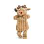 Picture of XMAS TOY CANINE HuggleFlatties Reindeer - Small