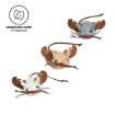Picture of XMAS TOY FELINE HuggleKats Santa's Lil Mice