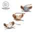 Picture of XMAS TOY FELINE HuggleKats Santa's Lil Mice