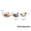 Picture of XMAS TOY FELINE HuggleKats Santa's Lil Mice