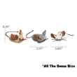 Picture of XMAS TOY FELINE HuggleKats Santa's Lil Mice