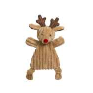 Picture of XMAS TOY CANINE HuggleFlatties Reindeer - Large
