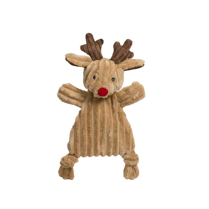 Picture of XMAS TOY CANINE HuggleFlatties Reindeer - Large