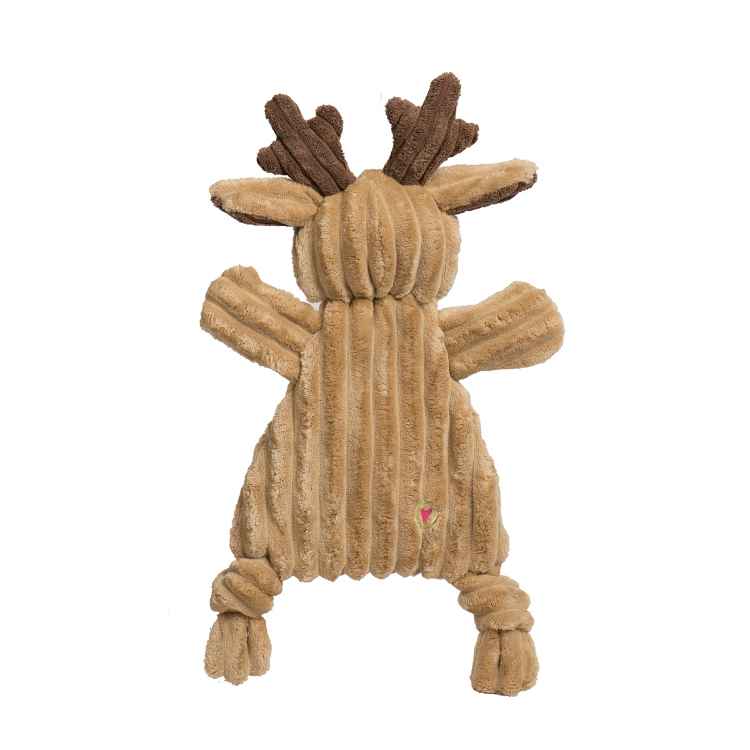 Picture of XMAS TOY CANINE HuggleFlatties Reindeer - Large