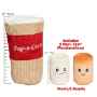 Picture of XMAS TOY CANINE HuggleSnuggles Pup-a-Cocoa 8in