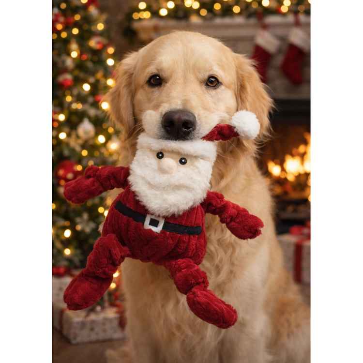 Picture of XMAS TOY CANINE Knottie St. Nick - Large