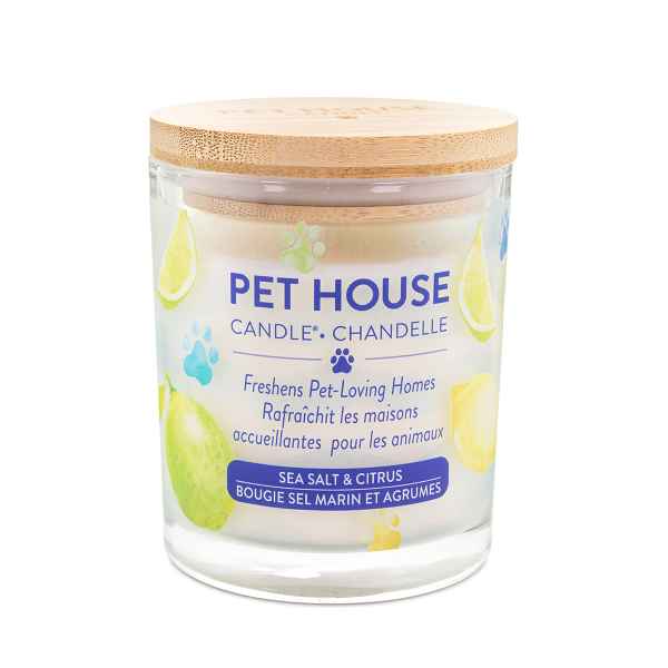 Picture of CANDLE PET HOUSE SOY WAX Sea Salt & Citrus - 9oz