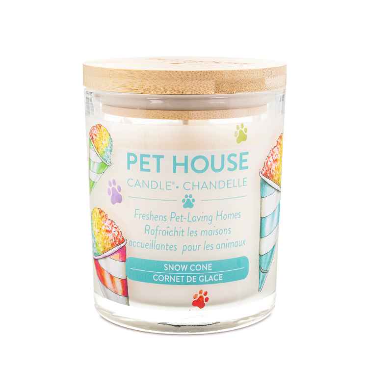 Picture of CANDLE PET HOUSE SOY WAX Snow Cone - 9oz