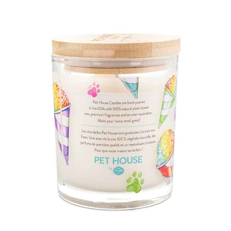 Picture of CANDLE PET HOUSE SOY WAX Snow Cone - 9oz