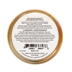 Picture of CANDLE PET HOUSE SOY WAX Beach Day - 9oz
