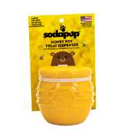Picture of DISPENSER TREATS SodaPup HONEY POT Yellow - Medium/Large