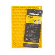 Picture of LICKING MAT SodaPup HONEYCOMB DESIGN Yellow – 5x7in