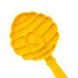 Picture of LICK STICK SodaPup BEEHIVE DESIGN Yellow
