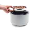 Picture of BOWL WEIGHTED ZEUS OASIS Light Grey - Small - 500ml