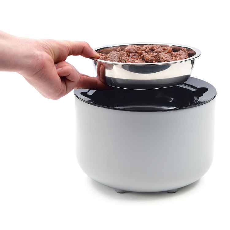 Picture of BOWL WEIGHTED ZEUS OASIS Light Grey - Small - 500ml