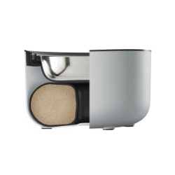 Picture of  Zeus Oasis™ Small (500ml) Weighted Dog Food Bowl - Light Grey