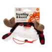 Picture of XMAS CANINE HAT BUFFALO CHECK W/ANTLERS - Small