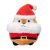 Picture of XMAS CANINE Pudgies Santa Squirrel - 7in