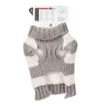 Picture of SWEATER FASHION GREY STRIPS - X Small