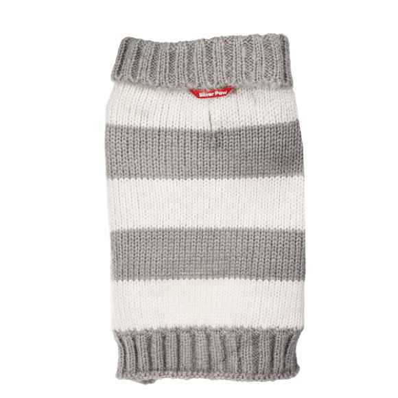 Picture of SWEATER FASHION GREY STRIPS - Small