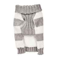 Picture of SWEATER FASHION GREY STRIPS - Small
