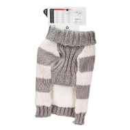 Picture of SWEATER FASHION GREY STRIPS - Small