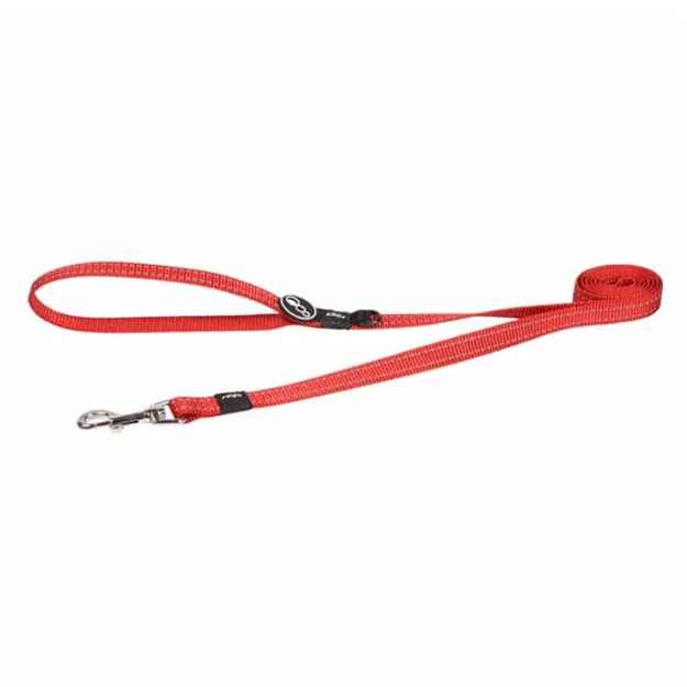 Picture of LEAD CANINE ROGZ UTILITY  Red - X Large - 1inx6ft
