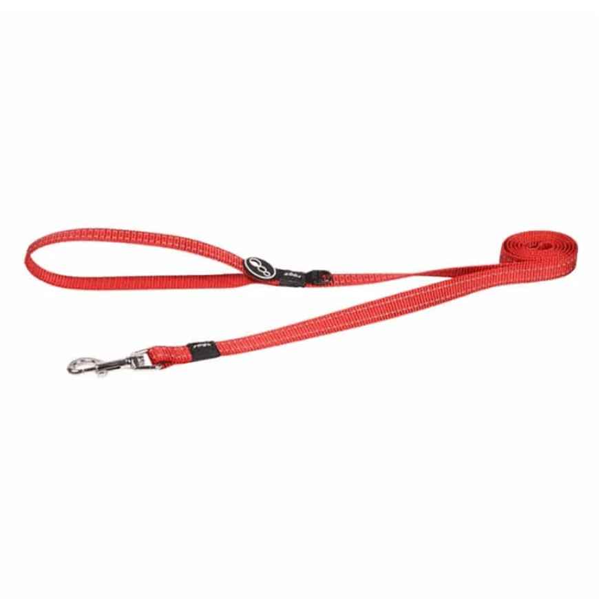 Picture of LEAD CANINE ROGZ UTILITY  Red - X Large - 1inx6ft