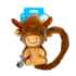 Picture of TOY DOG Tug-a-Tail Highland Cow - 29.6 x 5.9 x 3.5in