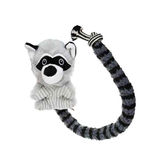 Picture of TOY DOG Tug-a-Tail Raccoon - 29.6 x 5.9 x 3.5in