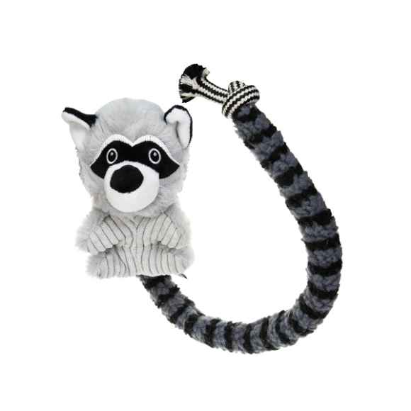 Picture of TOY DOG Tug-a-Tail Raccoon - 29.6 x 5.9 x 3.5in