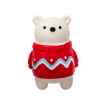 Picture of XMAS TOY DOG Ugly Sweater Pal Chews Polar Bear - 5.1in