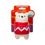 Picture of XMAS TOY DOG Ugly Sweater Pal Chews Polar Bear - 5.1in