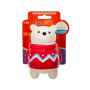 Picture of XMAS TOY DOG Ugly Sweater Pal Chews Polar Bear - 5.1in
