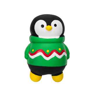 Picture of XMAS TOY DOG Ugly Sweater Pal Chews Polar Penguin - 5.1in