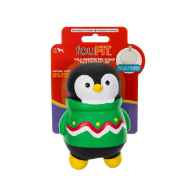 Picture of XMAS TOY DOG Ugly Sweater Pal Chews Polar Penguin - 5.1in