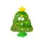 Picture of XMAS TOY DOG Cookie Cutter Plushies Tree - 4.5in