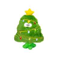 Picture of XMAS TOY DOG Chew-Core Festive Tree - 8.7in