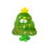 Picture of XMAS TOY DOG Chew-Core Festive Tree - 8.7in