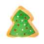 Picture of XMAS TOY DOG Chew-Core Festive Tree - 8.7in