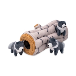 Picture of ZIPPYPAWS BURROWS Interactive Plush Puzzle Dog Toy | Artic Wolf