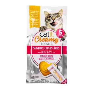 Picture of TREAT CATIT CREAMY LICKABLES Booster Senior Cats Chicken Recipe - 5 x 15g