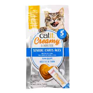 Picture of TREAT CATIT CREAMY LICKABLES Booster Senior Cats Tuna Recipe - 5 x 15g
