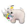 Picture of TOY DOG Zeus Safari - Beige Rhino - 6in