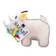 Picture of TOY DOG Zeus Safari - Beige Rhino - 6in