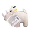 Picture of TOY DOG Zeus Safari - Beige Rhino - 6in